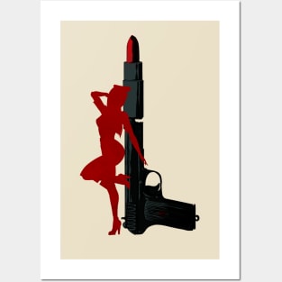 spy lady Posters and Art